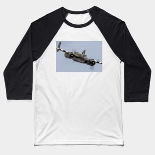 B-25 Mitchell Diving In Baseball T-Shirt